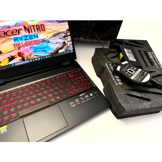 Gamingowy Laptop Acer Nitro Ryzen 12-wątk Nvidia RTX 8GB 144Hz Win11 Do Gier Pracy